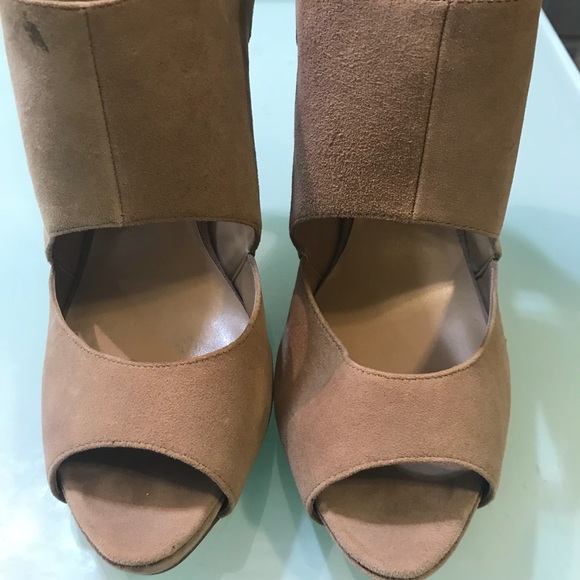 Suede buckle booties (Nine West) - Picture 2 of 4